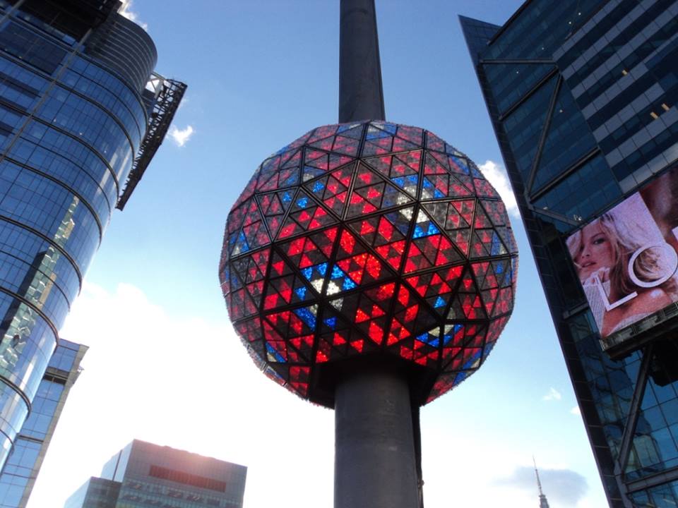 1 Times Square Ball Drop